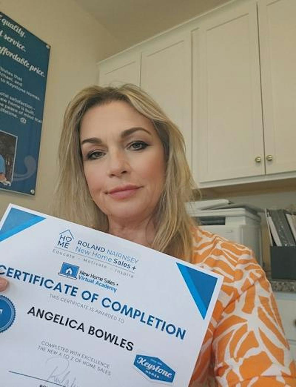 Angelica Bowles graduate of NHSP Virtual Academy 2024