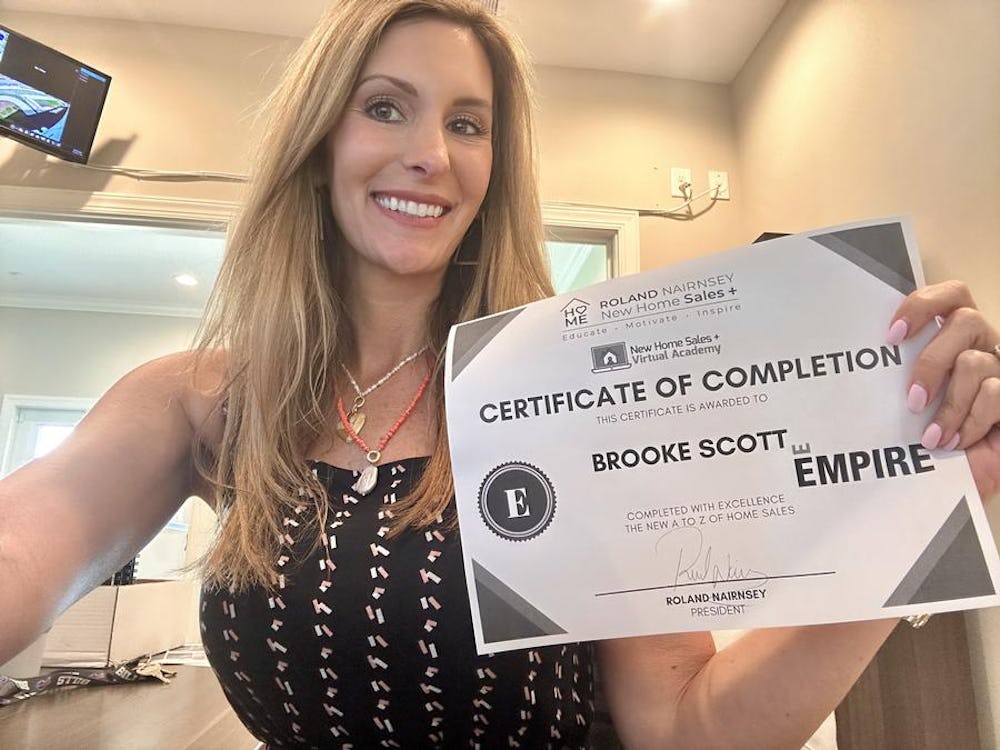 Brooke Scott graduate of New Home Sales Plus Virtual Academy 2024