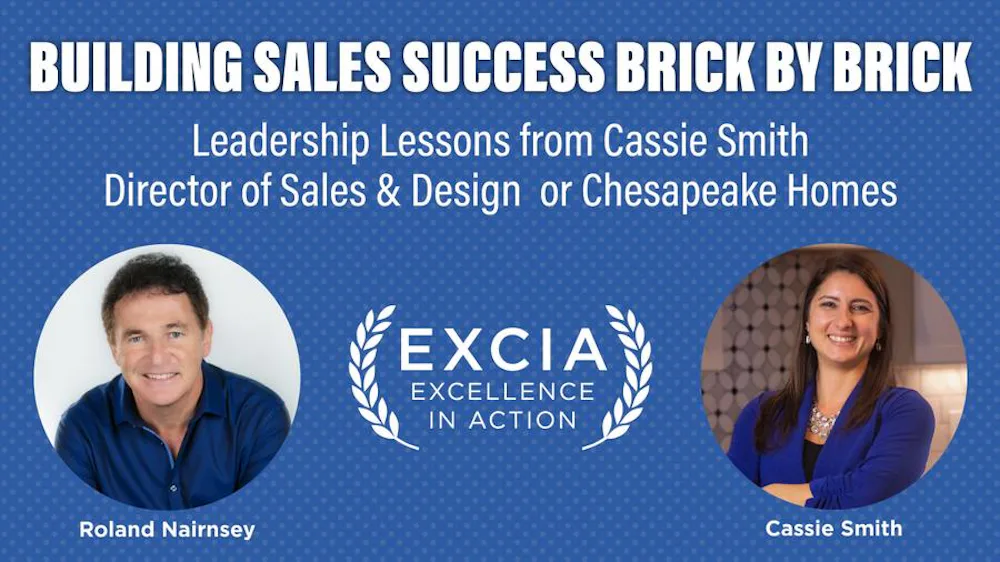 EXCIA Podcast episode 15 featuring Cassie Smith of Chesapeake Homes