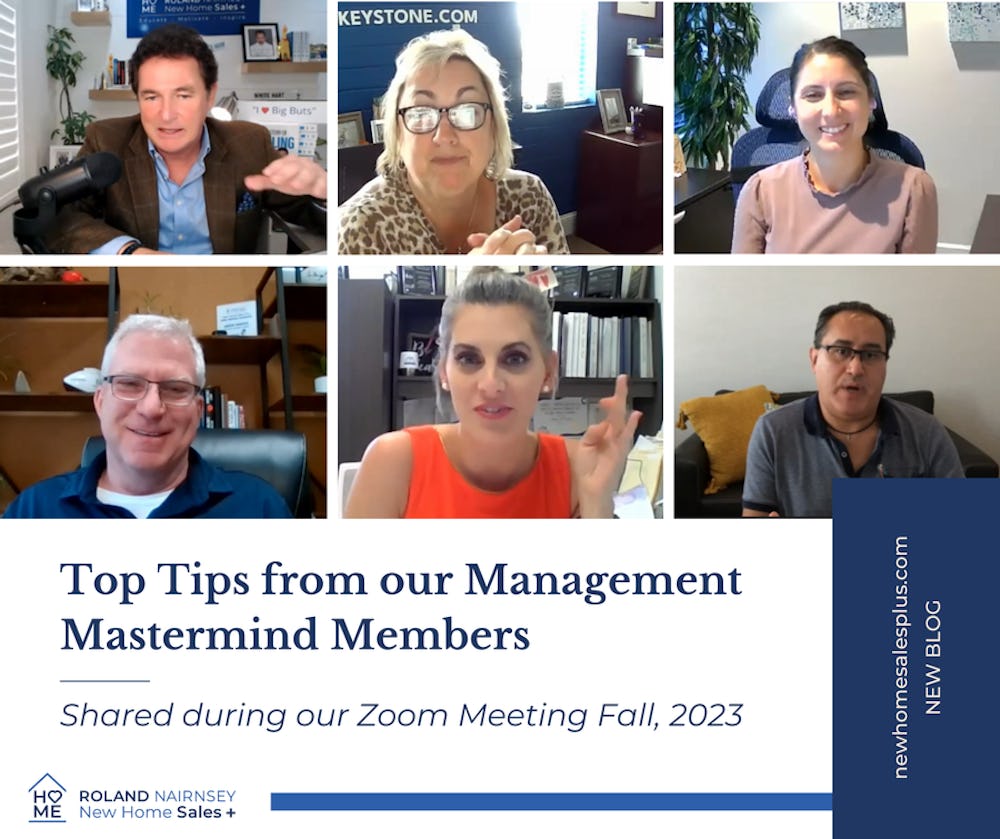 Tips on how to sell why buy now from our Mastermind Management Group