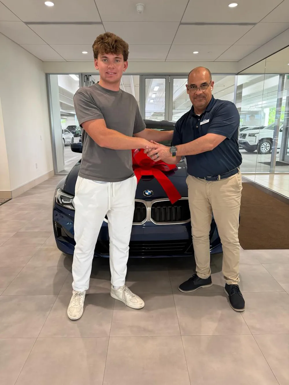 Max and the Great Julio at Holman BMW