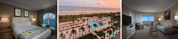 Marriott Myrtle Beach Hotel and Resort Rooms, Pool, and Ocean Views