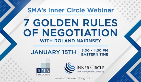 SMA Consulting webinar with Roland of New Home Sales Plus on January 15th