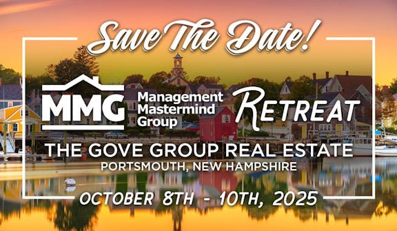 Save the Date for our 2025 Mastermind Management Group Retreat in Portsmouth New Hampshire hosted by The Grove Group