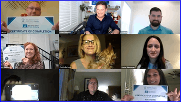 New Home Sales Plus Virtual Academy Graduates