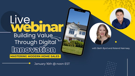 Building Value Through Digital Innovation: Mastering Modern Home Sales Webinar with Anewgo and New Home Sales Plus