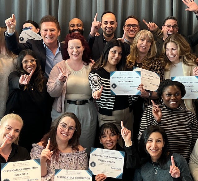 Brookfield in Calgary, Canada completed training with Roland on February 7th 2025